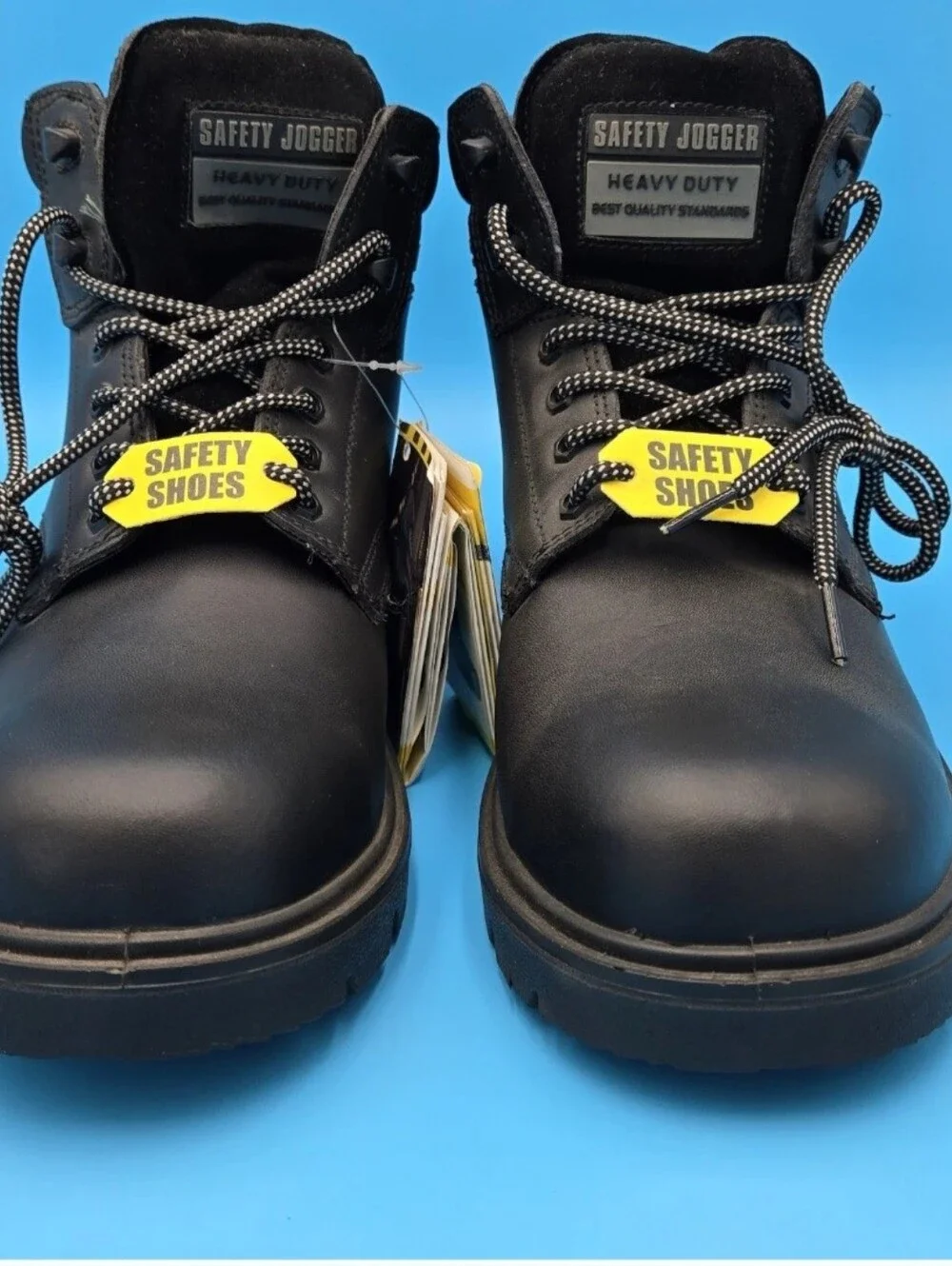 Men's Work Boots SAFETY JOGGER Black Steel Toe X1100N New